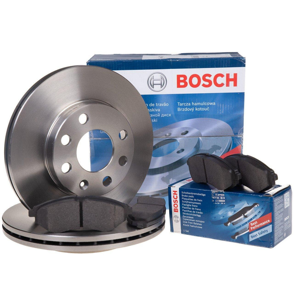 Bosch Citroen C3 AirCross - Front Brake Disc & Pad Set — Brake Pads