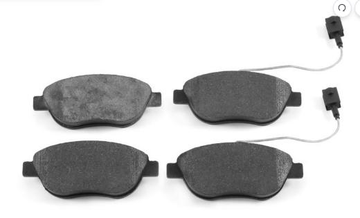 AYD 11-60041D Brake Pad Front Fiat Bravo II Doblo Fiorino Bipper Nemo Pratico Evo Punto Stilo Idea Linea Combo D — Brake Pads