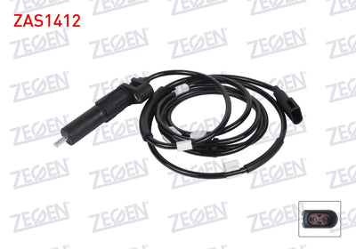 Zegen ZAS1412 ABS Sensor Rear Right Ford Transit (V184) Pair Wheel 2000-2006 — Brake Sensors & ABS