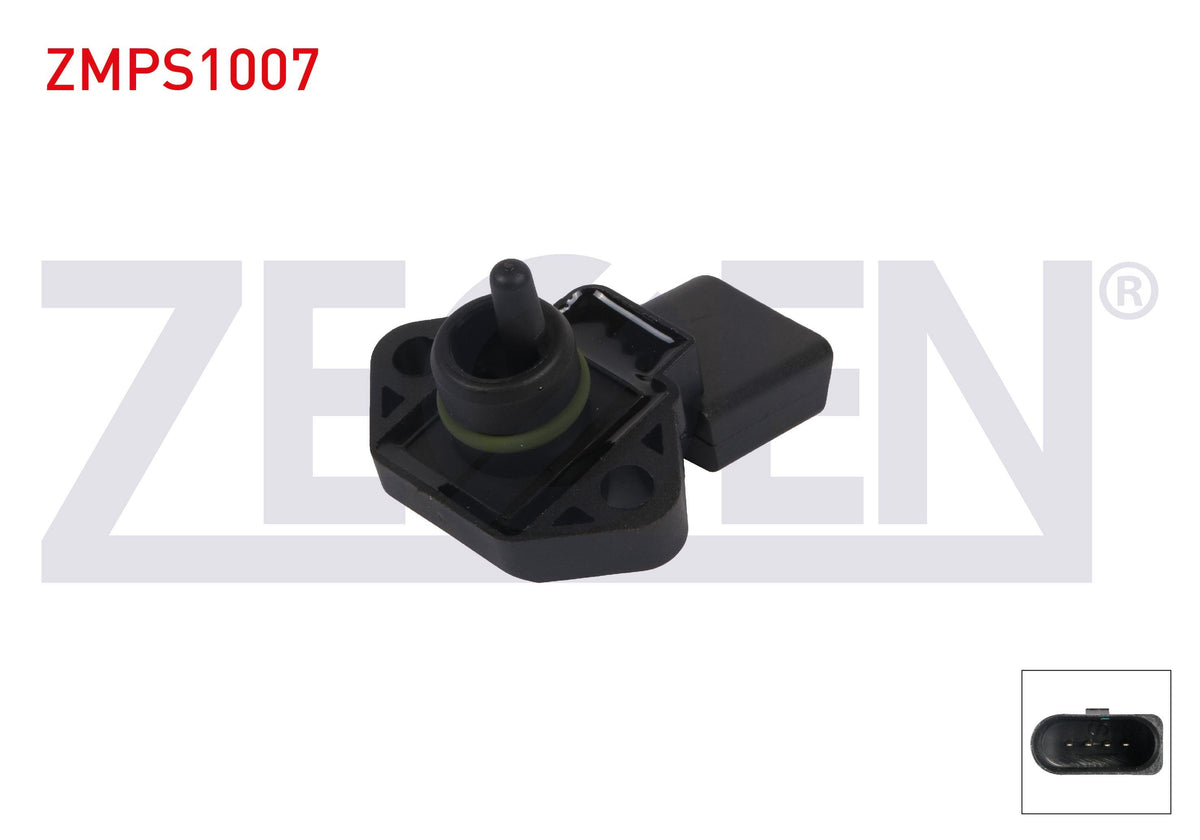 Zegen ZMPS1007 Map Sensor Volkswagen Caddy II (9K9) 1.4 2000-2004 / Polo III (6N1) 1.4 1995-1999 — Engine Management Sensors