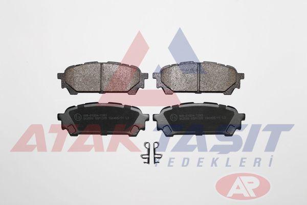 AP 05P1335 Brake Pad Rear Subaru Impreza (Gd, Gg) 2.0i 2000-2007 / Forester (Sg) 2002-2007