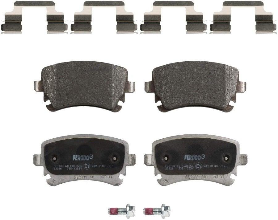 FERODO Rear Brake Pads - Audi A4 2005-2011