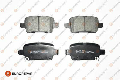 Eurorepar 1667816680 Rear Brake Pad Set Astra K 15 - Insignia B Bm 18 — Brake Pads