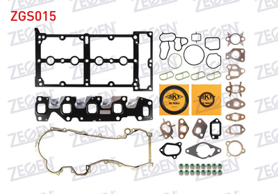 Zegen ZGS015 Motor Set Gasket with Seal (Skc None) Fiat Doblo-Fiorino-Linea-Punto-Egea 1.3 Mjt (Euro 5) Skt — Gaskets & Seals