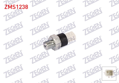 Zegen ZMS1238 Oil Pressure Switch 0,60 Bar Renault Kangoo 1.5 dCi 2013-/ Laguna II 1.9 dCi 2005-2007 — Switches & Relays