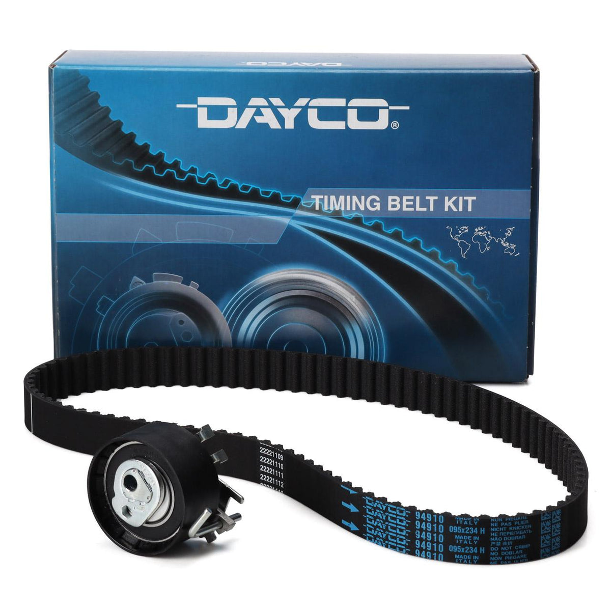Dayco KTB321 Camshaft Bearing Kit (Timing Belt Kit) Kangoo Thalia Logan Clio Modus Twingo II