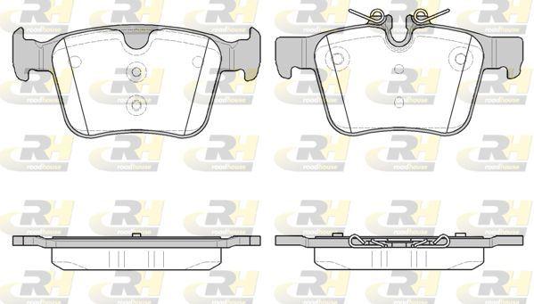 ROADHOUSE 21516.40 Brake Pad Arla R.Rover Evoque 2018 /Volvo S90 V90 Xc90 2016 /Jaguar E-Pace X540 2018 / — Brake Pads