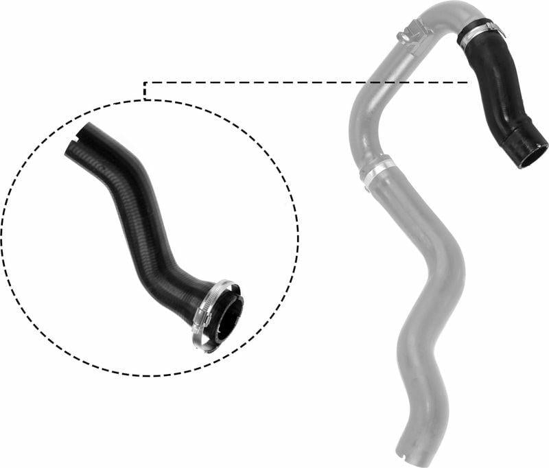 RAPRO Turbo Hose 11592 - Small for 06-G.Punto-Evo 1.3Mjt — Turbo & Supercharger