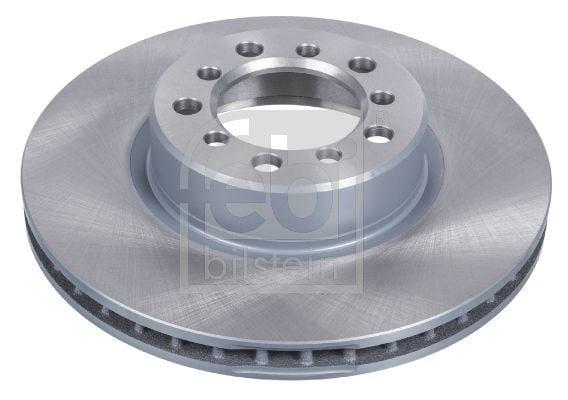 FEBI BILSTEIN 06857 Front Brake Disks for S-Class W126 & C126 (1985-1991) — Brake Rotors & Drums