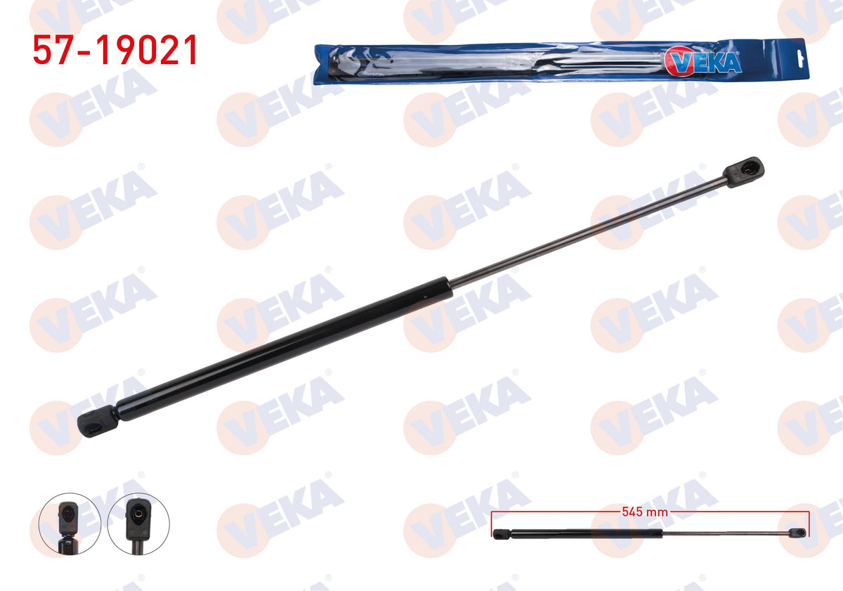 Veka 57-19021 Trunk Gas Strut Ford Fiesta V 2001-2008 — Support Rods & Struts