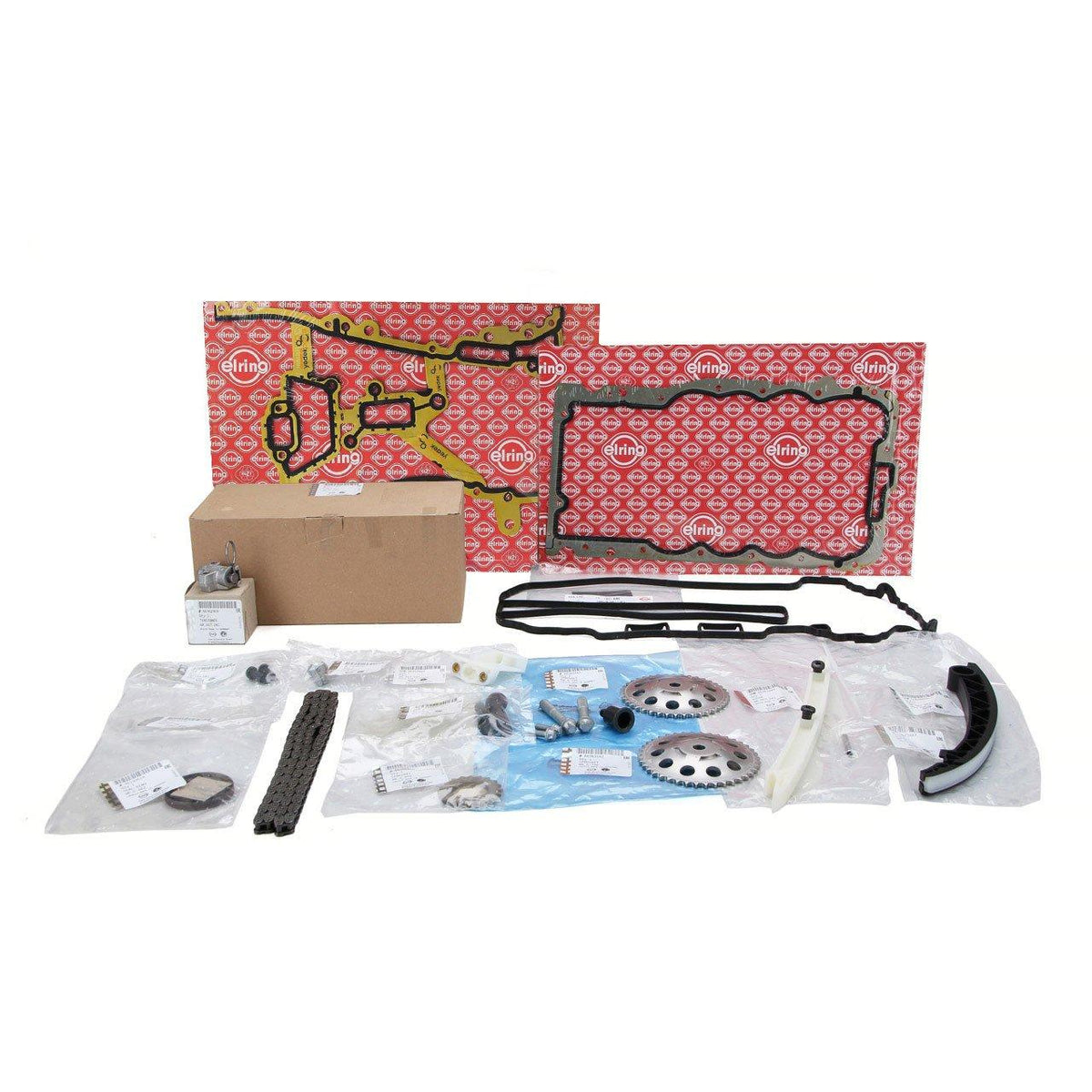 X12XE Opel Corsa B 1.2 Gasoline (X12XE) Chain Set + Gasket Kit Genuine — Auto Parts Hall, Gaskets & Seals