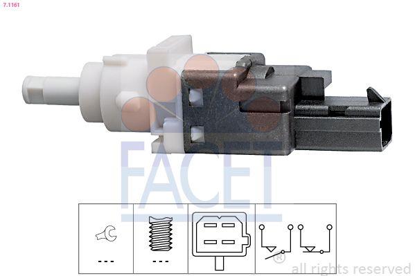 Facet 7.1161 Brake Tail Lamp Switch Boxer Jumper 2.8Hdi Ducato III 2.8Jtd 3.0Jtd 2.3 JTD 03 >