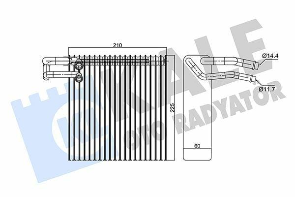 KALE Evaporator for Nissan Micra 03-10 1.0-1.4 16V - High Efficiency Cooling — Condensers & Evaporators