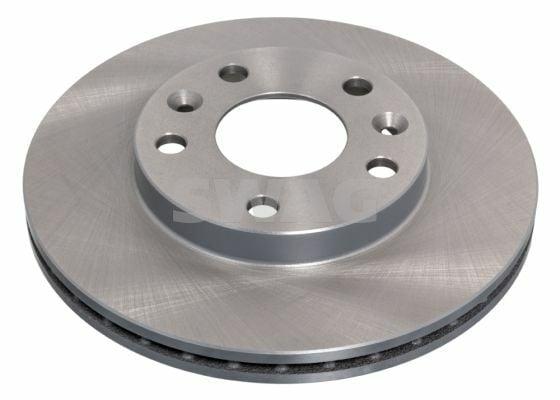SWAG Front Brake Disc Set 70940075 - Coated Front Brake Discs for Duster 1.5 dCi / 1.6 Nissan Terrano — Brake Rotors & Drums