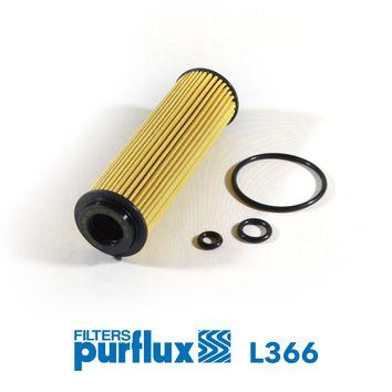 Purflux L366 Oil Filter 02-08 C-Series (W203-S203) C180-C200 — Oil Filters