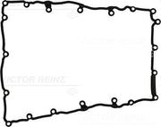 victor oil pan gasket 71-40437-00, oil pan gasket installed on a vehicle Victor Oil Pan Gasket 71-40437-00 for W204 & W212 Series | Compatible with 09-C-Series Vehicles Victor Reinz Oil Pan Gasket - W204 W212 Models oil-pan-gasket, victor-reinz, car-parts, automotive-repair, engine-parts, mechanics-tools, 09c-series, w204, w212, ai-generated