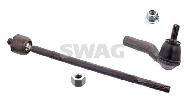 SWAG 30102246 Tie Rod + Right Tie Rod with Nut for Polo 2015-2018, Toledo 2013-2019 and 2 more models — Tie Rods & Linkage