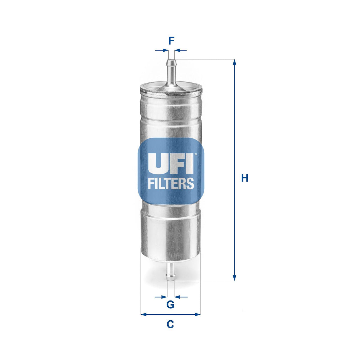 Ufi 31.508.00 Fuel Filter BMW M20 M40 M42 M43 M70 E30 E32 E34 E36 — Fuel Delivery