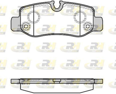 ROADHOUSE 21624.00 Brake Pad Mercedes V Series V200 CDI 14 — Brake Pads