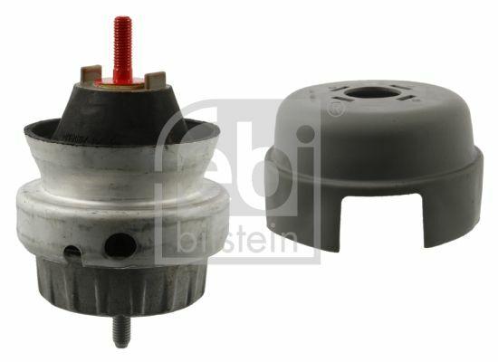 FEBI Right Engine Mount for Audi A6 - Hydraulic Design, Durable Performance — Mounts