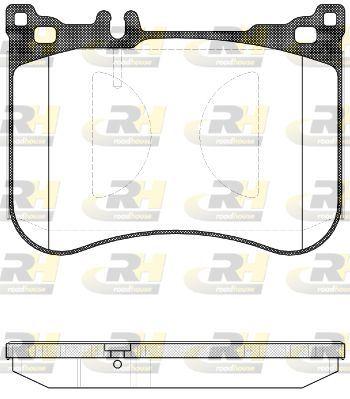 ROADHOUSE 21534.00 Brake Pad S CLAss W222 05 13 — Brake Pads