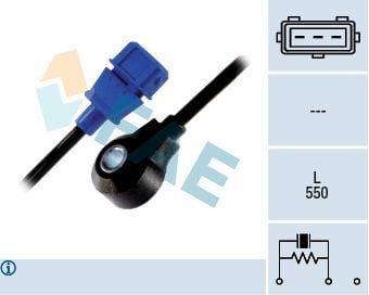 FAE Knock Sensor - Compatible with Golf II, Jetta and 4 more models — Engine Management Sensors