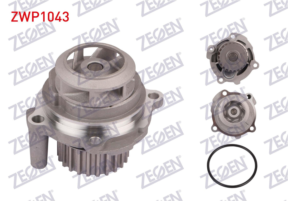 Zegen ZWP1043 Water Pump Golf IV 1.6i 1997-2005 / Golf V 1.6i 2003-2009 / Golf VI 1.6i 2008-2013 / — Water Pump & Thermostat