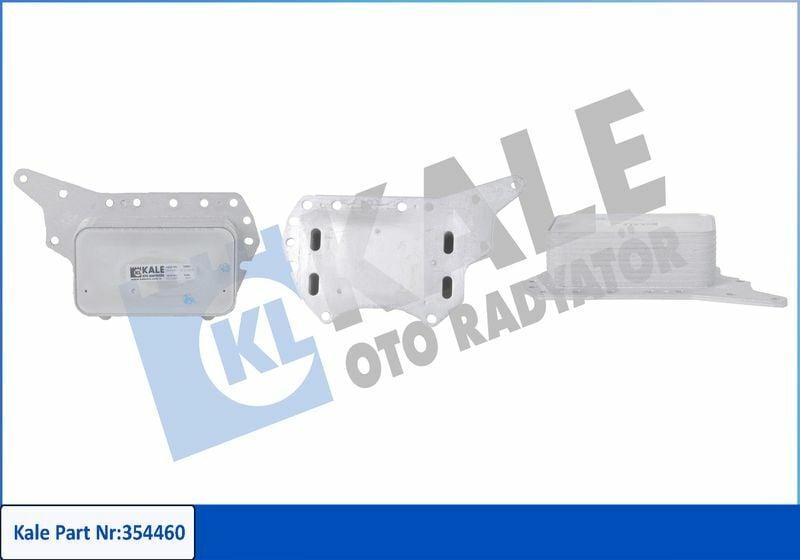 KALE Oil Cooler 354460 - Compatible with 12 Megane III/IV, Kadjar and 2 more models — Oil System