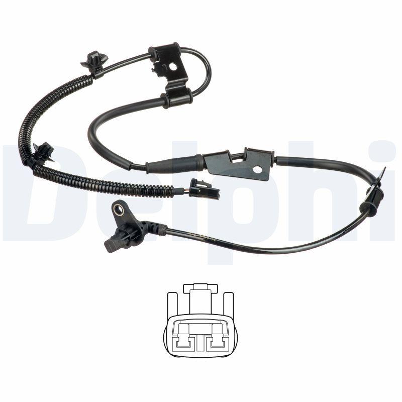 Delphi SS20512 ABS Sensor Front Left Tucson Sportage 2004 >