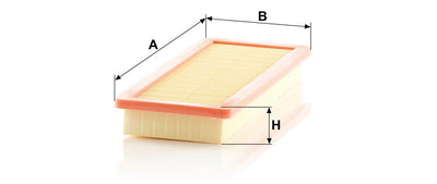Mann C36002 Air Filter Peugeot 208 308 3008 / Citroen C4 / Mini Cooper S R56 — Air & Cabin Filters