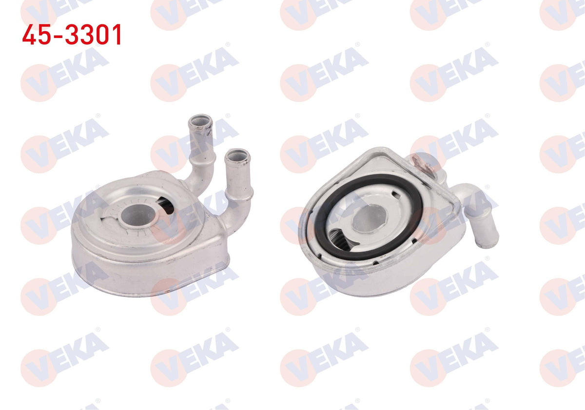 Veka 45-3301 Oil Cooler Single with Gasket Peugeot Partner 1.9 D 1996-2008 / Citroen Berlingo-Xsara-Jumpy-Xantia — Oil System
