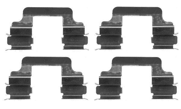 Textar 82054900 Brake Pad Sheet Metal Tm.Tk VW T5 T6 Rear — Brake Pads