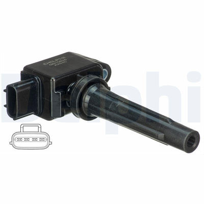 Delphi GN10625-12B1 Mazda 3 13-18 1.5 Mazda 6 12-15 2.0 CX-3 15-18 1.5 CX-5 CX-9 Ignition Coil — Coils & Plugs
