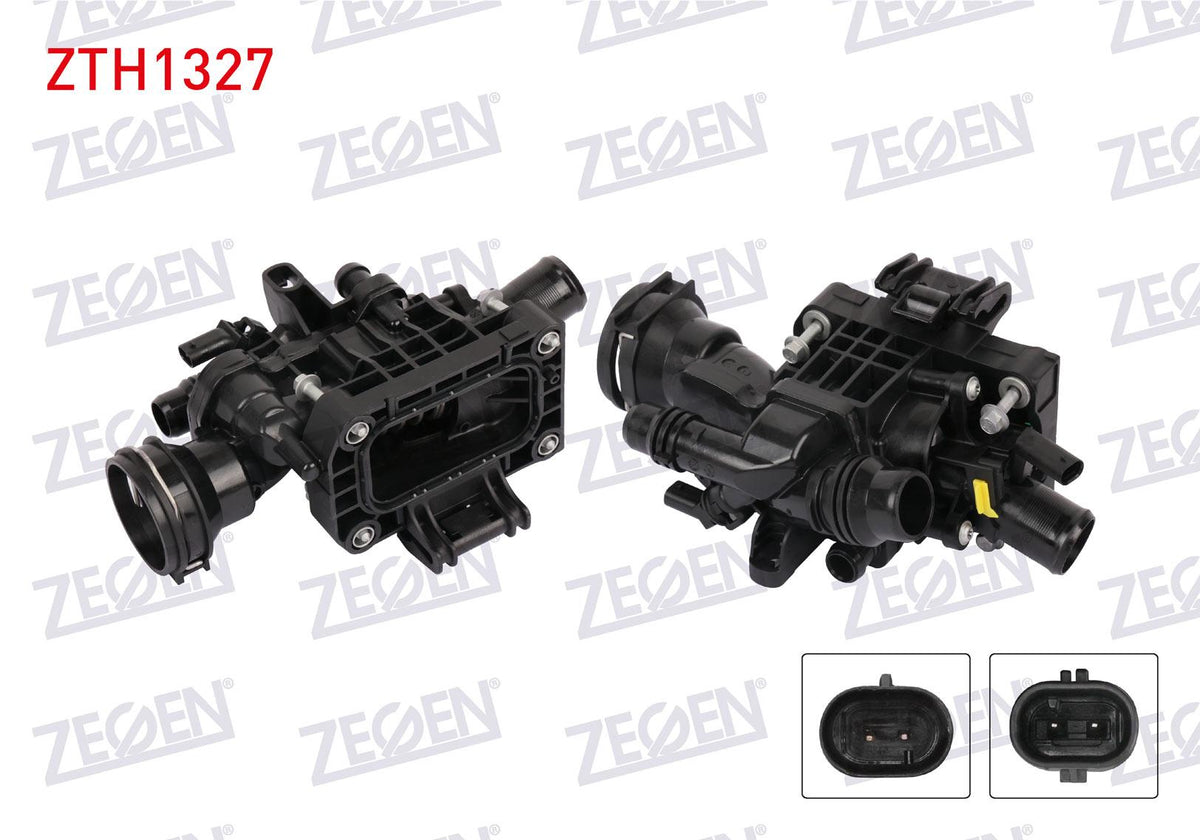 Zegen ZTH1327 Thermostat Complete with Switch 92C Peugeot Rifter / Partner / 508 / 5008 / 308 / 301 / 3008 / 208 I, II / 2008 II / Citroen Berlingo / C3 III, AirCross / C4 Cactus 1.5 BlueHDi / Opel