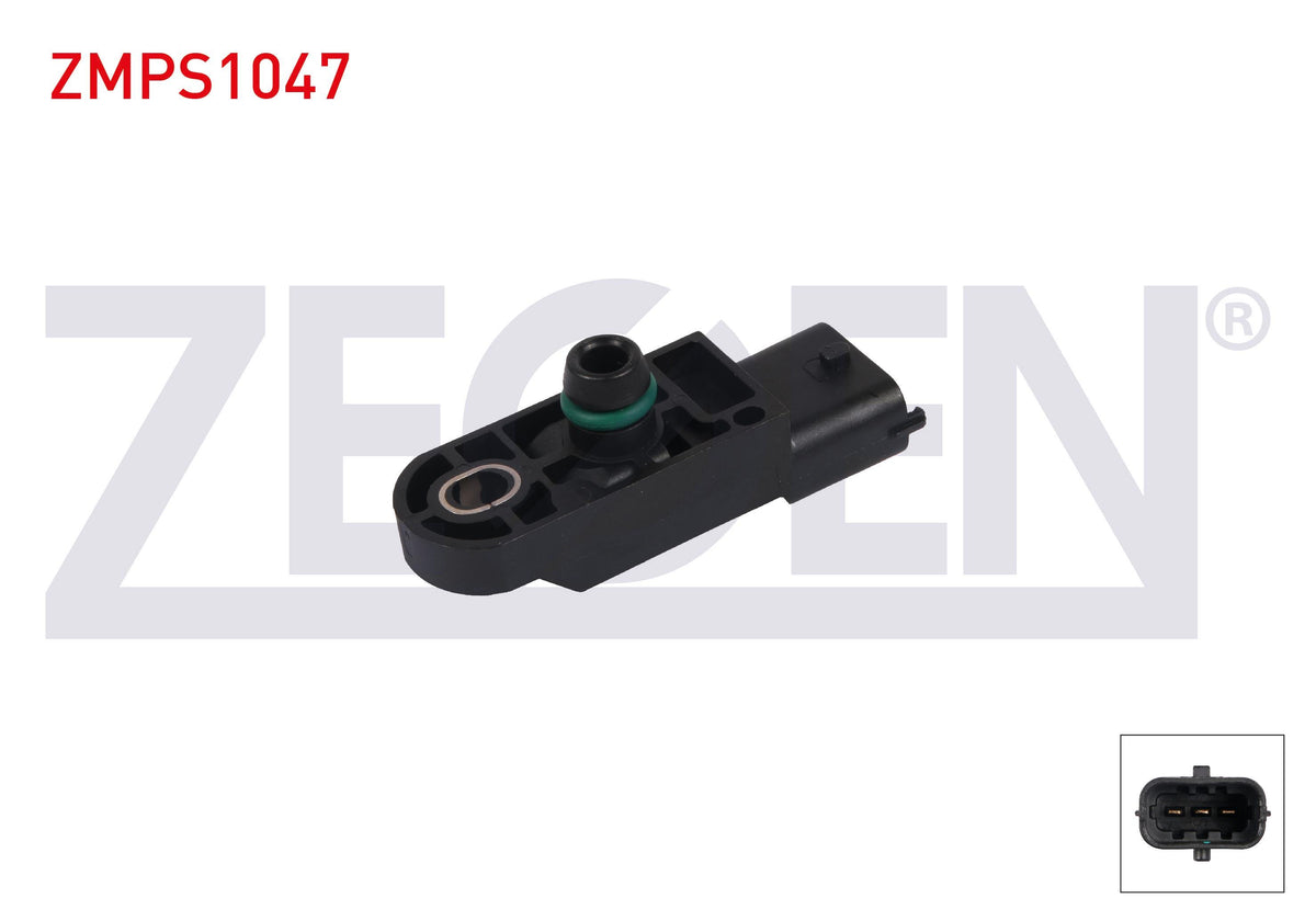 Zegen ZMPS1047 Map Sensor Alfa Romeo Giulietta 1.4 Tb 2010 — Engine Management Sensors