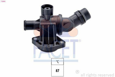 FACET Thermostat 87° - Compatible with Golf, Passat and 4 more models — Water Pump & Thermostat