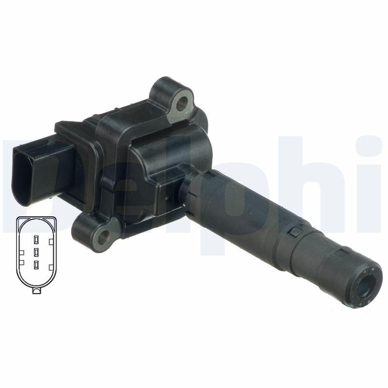 Delphi GN10552-12B1 Ignition Coil Mercedes W203 W204 W211 W212 C207 R172 M271 — Coils & Plugs