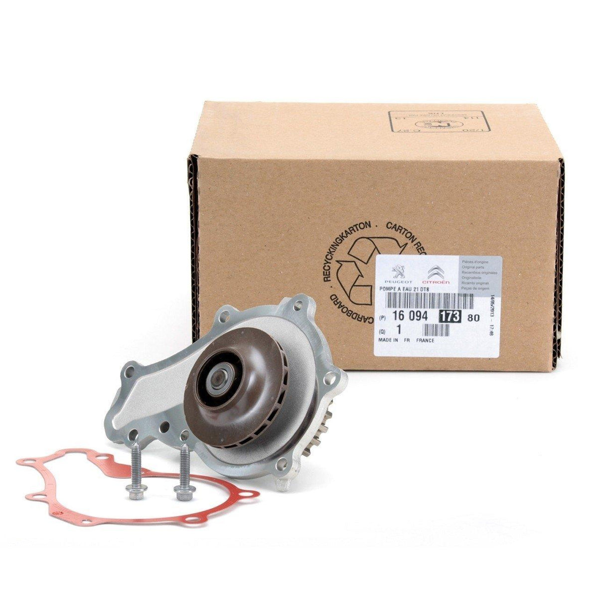 PSA Original Water Pump for Ford Fiesta 2002-2012 1.4 TDCI — Water Pump & Thermostat