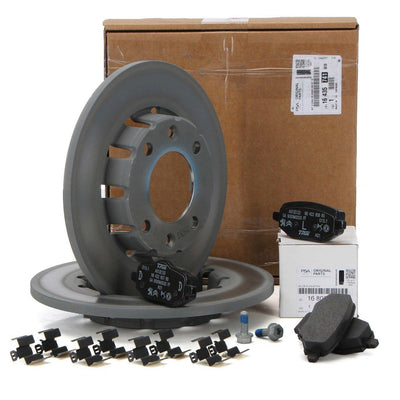 Opel Corsa F Rear Brake Disc ve Brake Pad Set without Air Genuine — Auto Parts Hall, Brake Pads