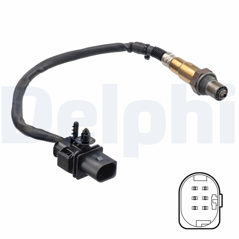 Delphi ES21268-12B1 Lambda Sensor 09-Megane.III 2.0 dCi Master 2.3Dci — Oxygen & Air-Fuel