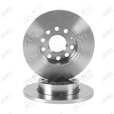 AYD 10-50180 50180 / Disc Rear (Ad) 04-Golf.V-Jetta-Caddy.3-A3 / | Set of 2