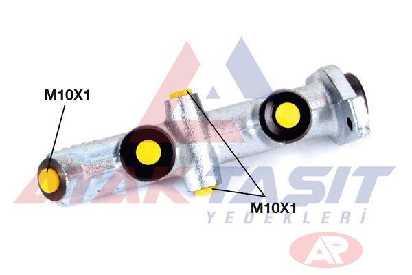 AP 211242 Brake Anamerkez Cast 19,05 mm Fiat 131 1.3-1.6 1979-1993 / Serce 1.2 1983-1996 / Sahin 1.4-1.6-1.4E-1.6E 1993-2002 / Kartal 1.6-1.6E 1993