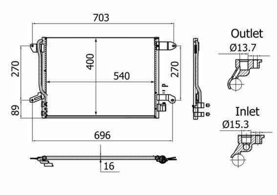 BEHR AC864001S — Heater & Blower
