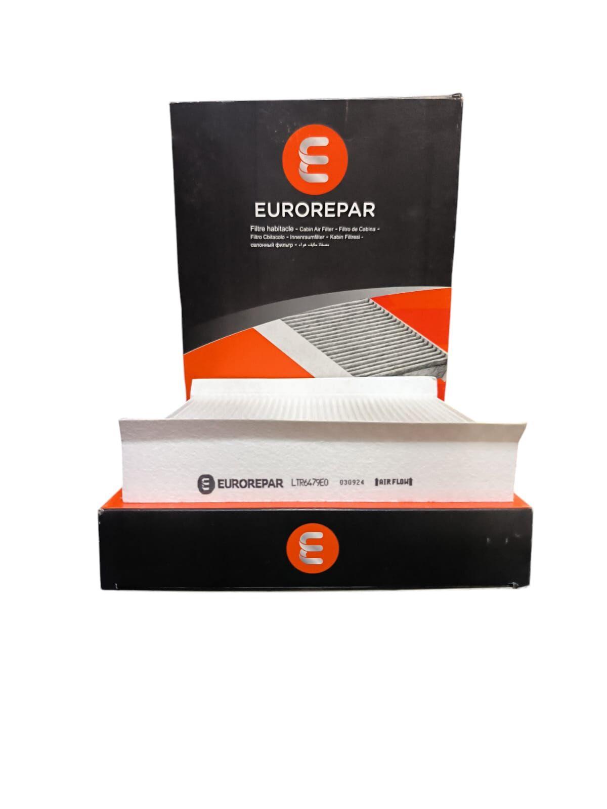 Eurorepar Fiat Linea Pollen Filter - Analog Climate Control — Air & Cabin Filters