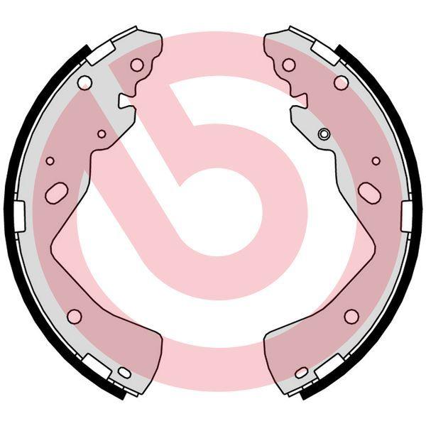 Brembo S49527 Rear Brake Pad Brake Shoe Ranger 2,2 TDCi 11 > — Brake Cables & Hardware