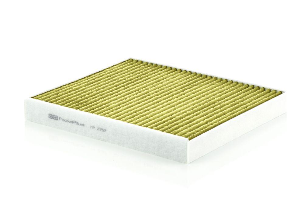 Mann FP2757 Cabin Air Filter Astra Classic 99 > 02 G 98 > Zafira A 99 > Zafira B 04 > 1.2 / 1.4 / 1.6 / — Air & Cabin Filters