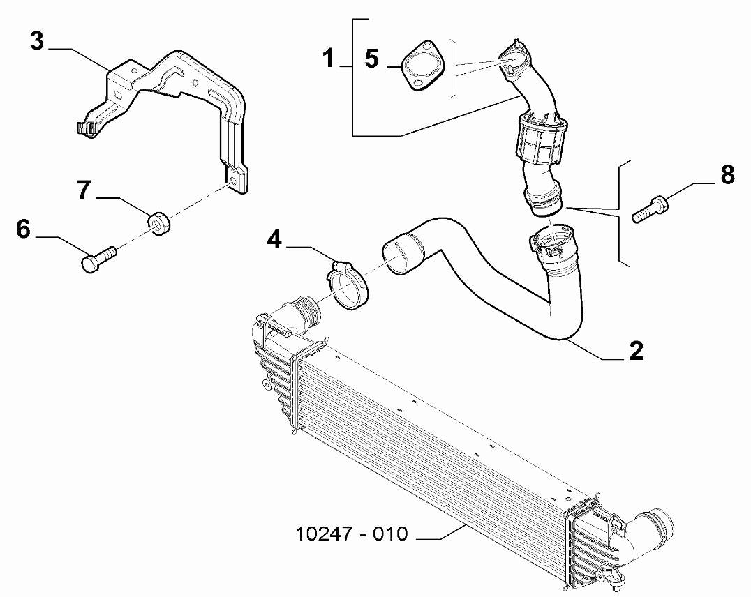 Lancia Diesel Turbo Gasket for Fiat Linea, Doblo, Egea — Turbo & Supercharger