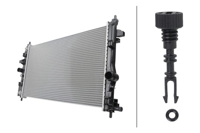 Hella 8MK366301-091 Motor Water Radiator Opel Insignia 2.0 08 > — Radiators & Fans