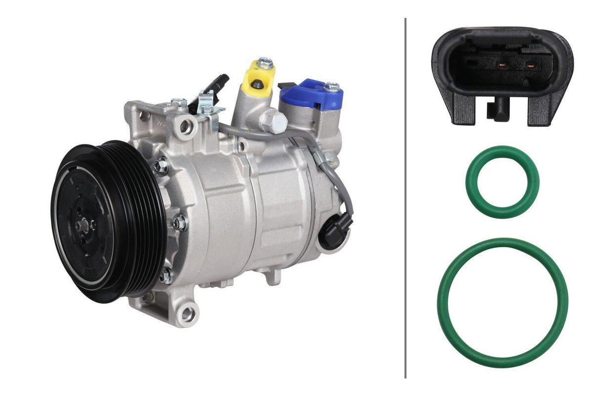 Hella 8FK366202-831 A/C Compressor BMW F20 F21 F30 F80 F31 11 >