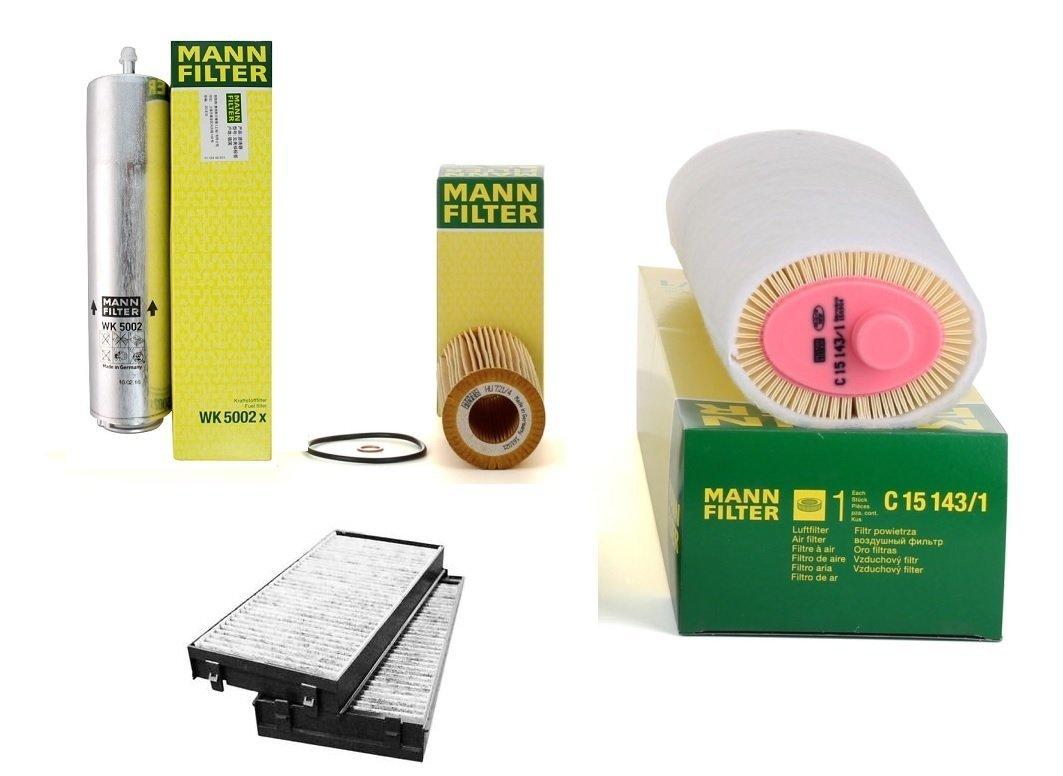 Mann Bmw X5 E70 Body (2007-2010) Scheduled Service Filter Set — Maintenance & Service Kits